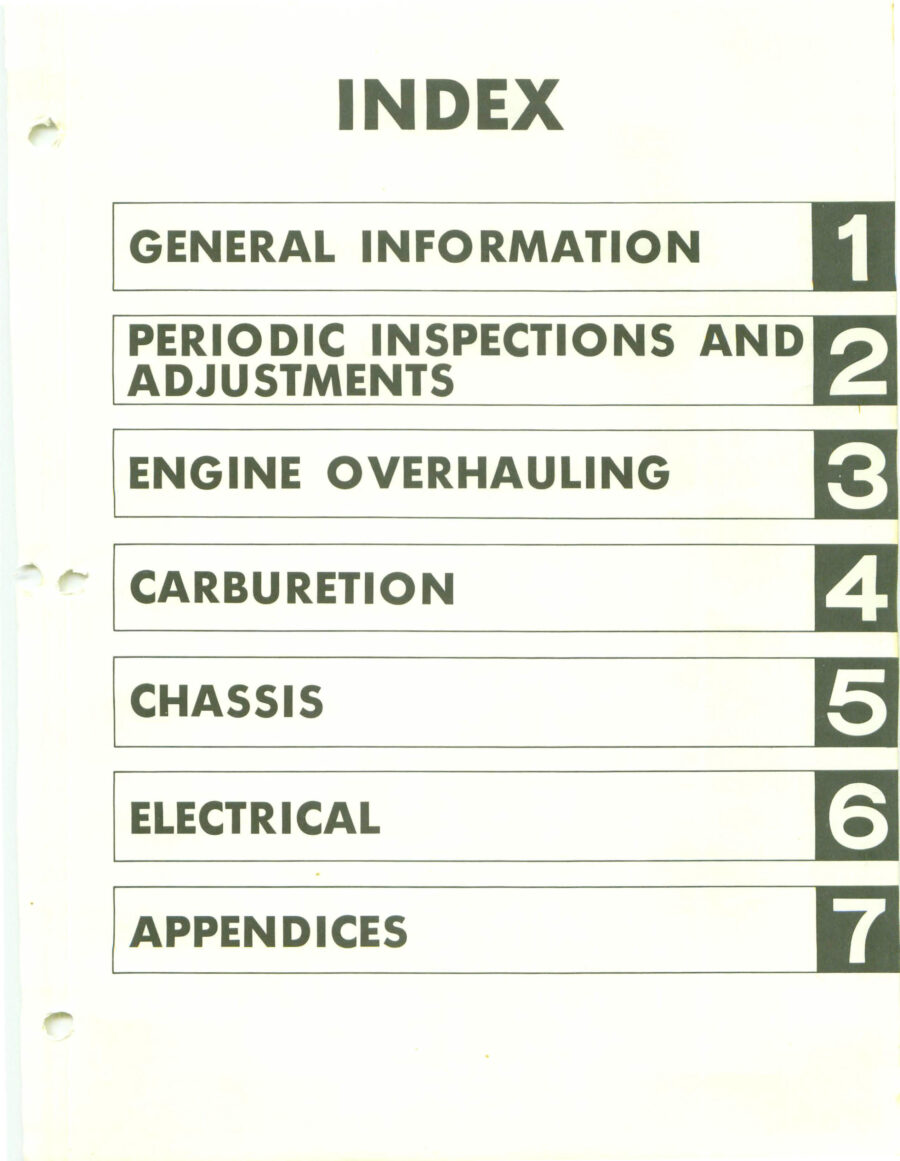 Manual De Serviços - Yamaha - XJ 650 G - XJ 750 RH - 1994