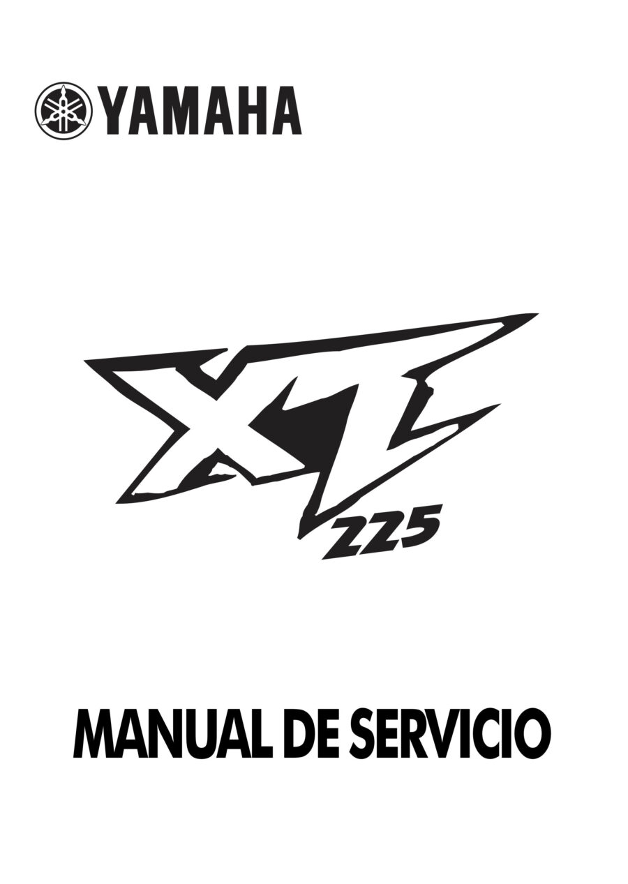 Manual De Serviços - Yamaha - XT 225 - 1999