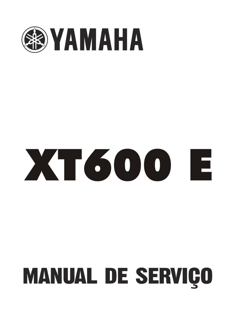 Manual De Serviços - Yamaha - XT 600 E - 1999