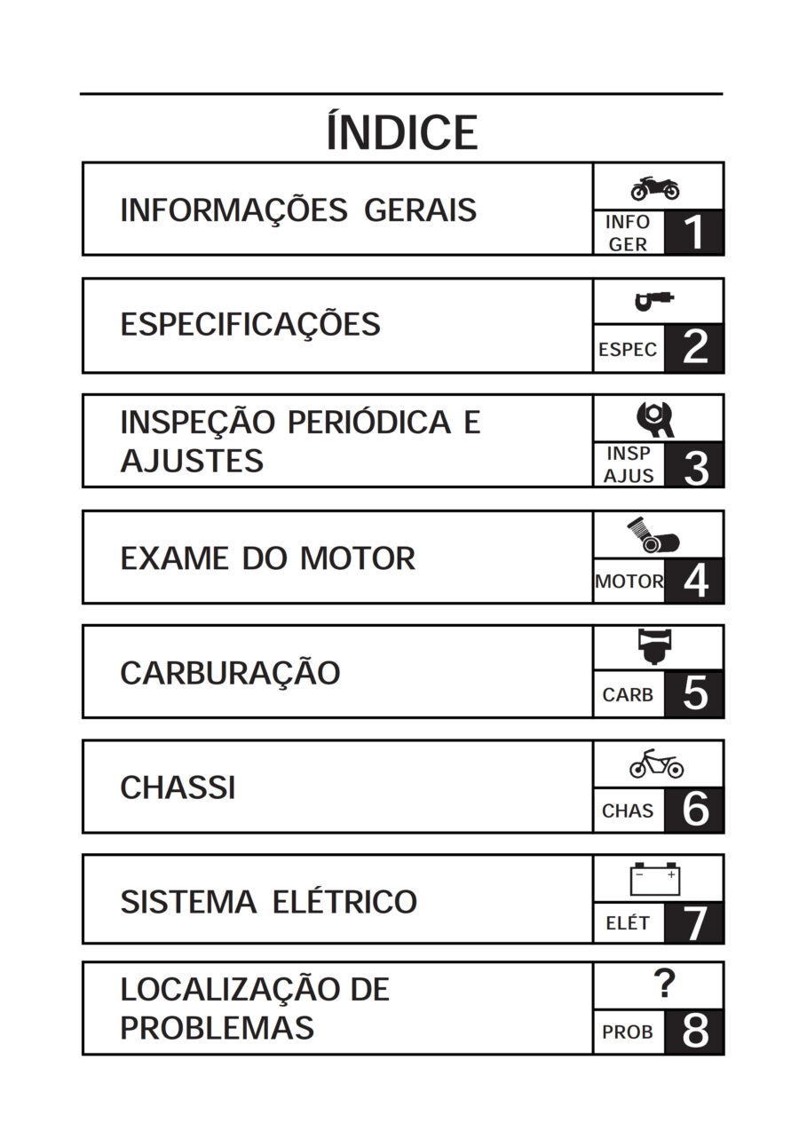 Manual De Serviços - Yamaha - XT 600 E - 1999