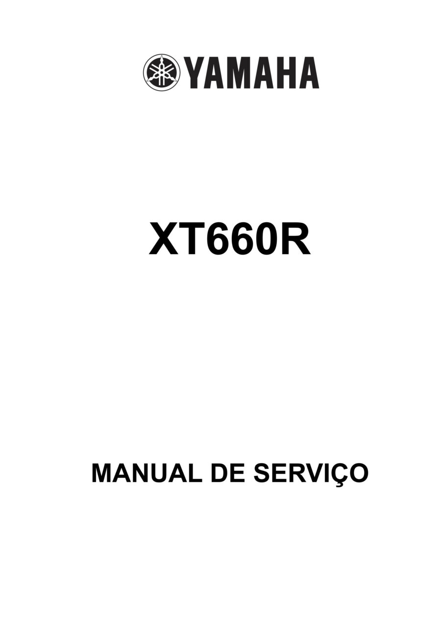 Manual De Serviços - Yamaha - XT 660 R - 2005