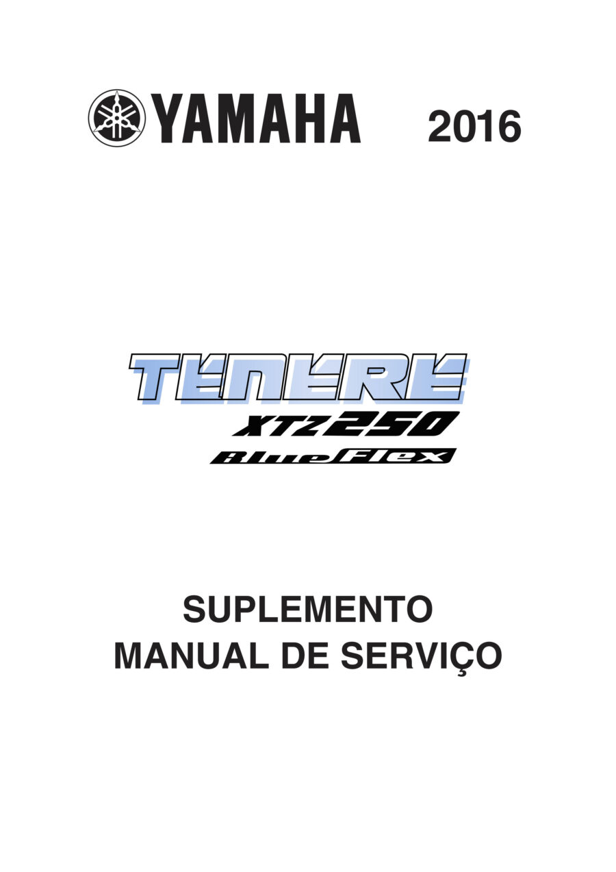 Manual De Serviços - Yamaha - XTZ 250 - Ténéré - 2011 - 2016