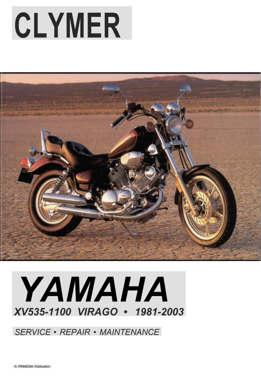 Manual De Serviços - Yamaha - XV 535 - 700 - 750 - 920 - 1000 - 1100 Virago - 1987 - 2003