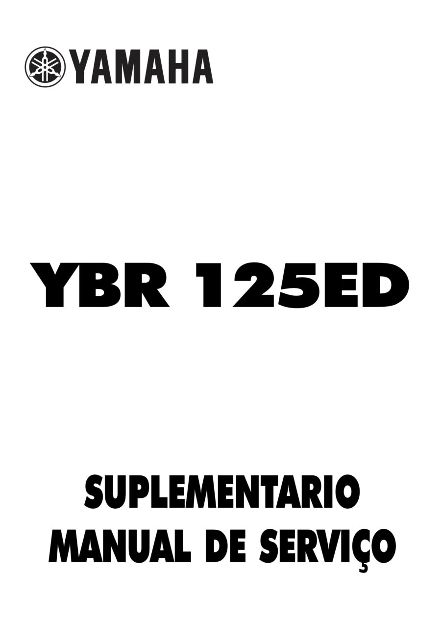 Manual De Serviços - Yamaha - YBR 125 - 2000 - 2008