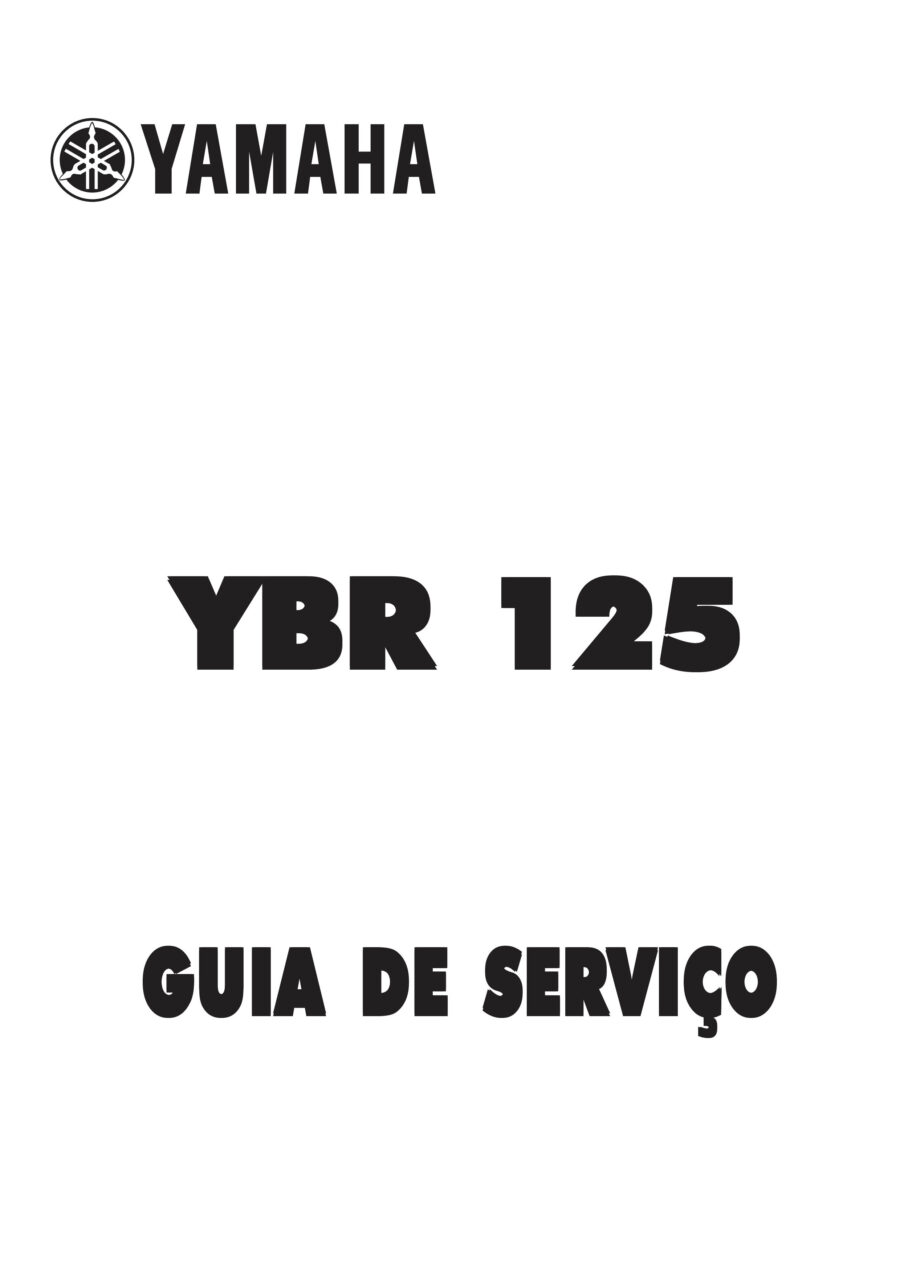 Manual De Serviços - Yamaha - YBR 125 - 2000 - 2008