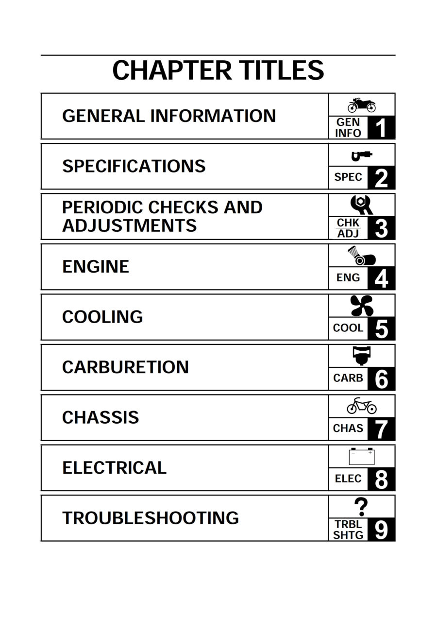 Manual De Serviços - Yamaha - YZF R1 - 1998 - 2000