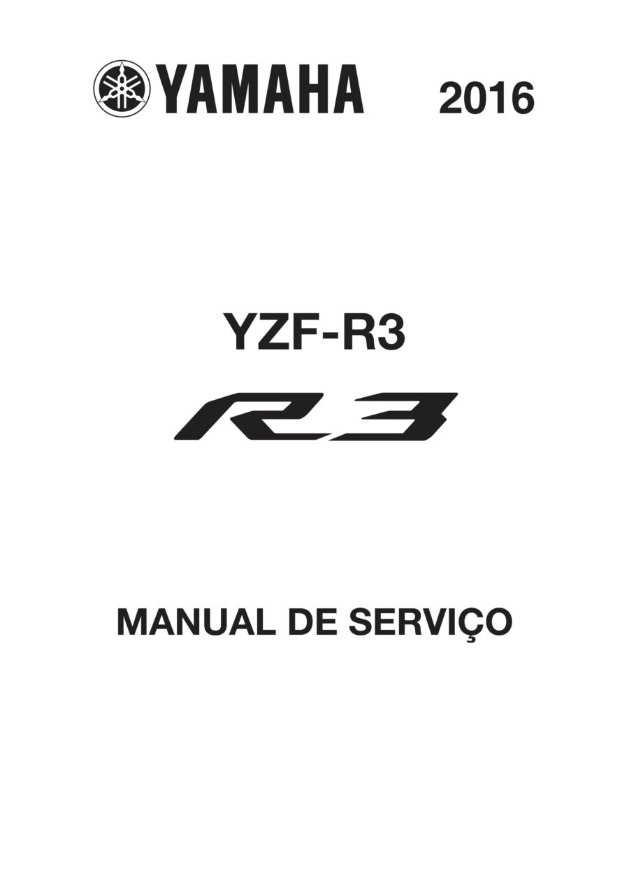 Manual De Serviços - Yamaha - YZF R3 - 2016