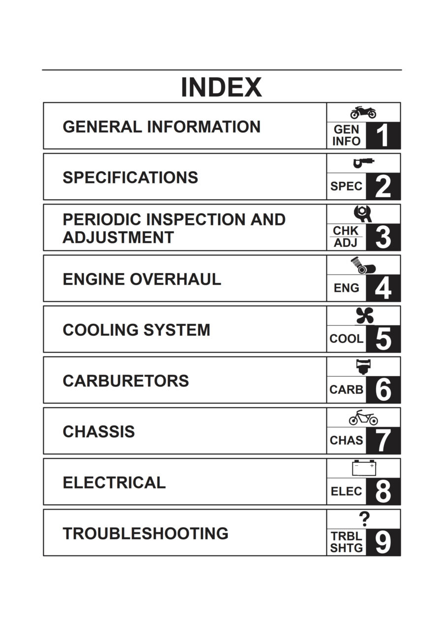 Manual De Serviços - Yamaha - YZF R6 - 1999