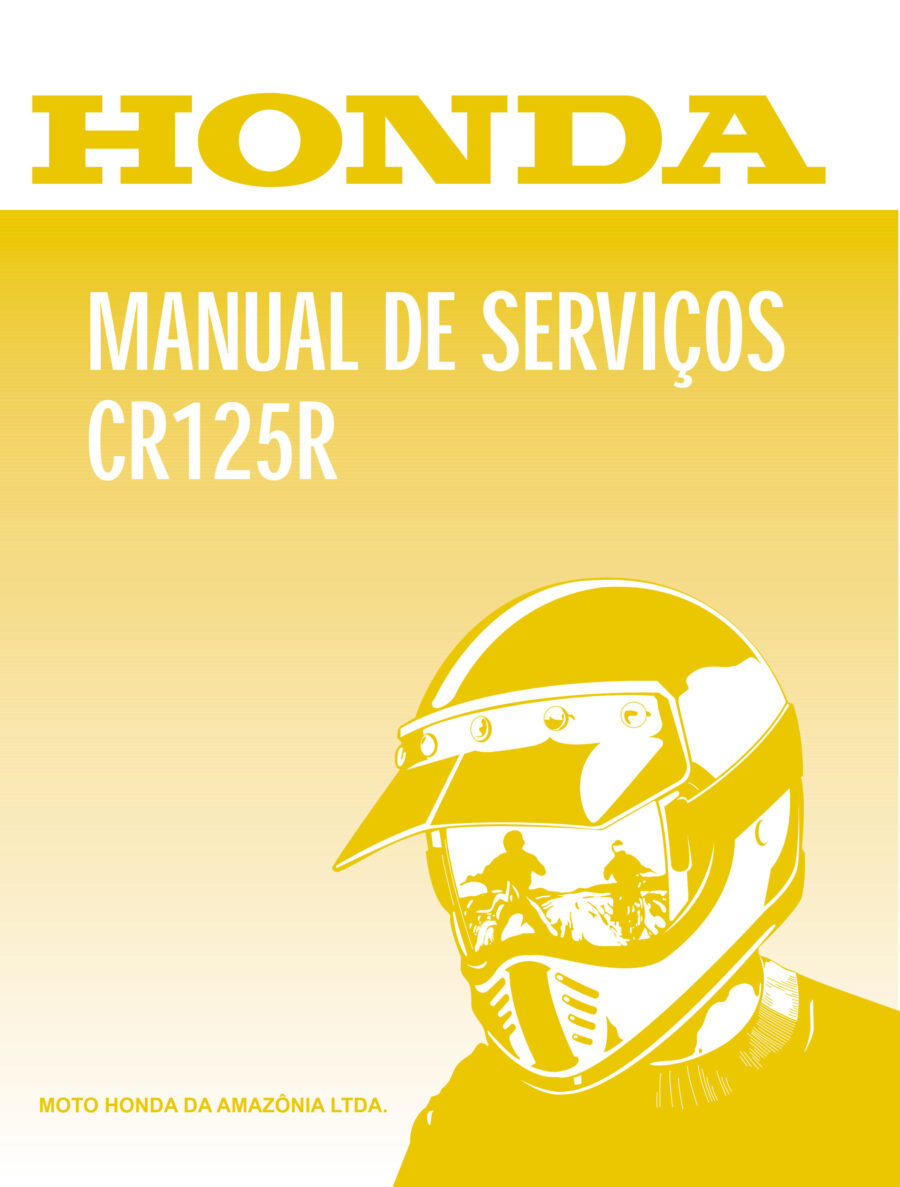 Manual De Serviços - Honda - CR 125 R - 1999