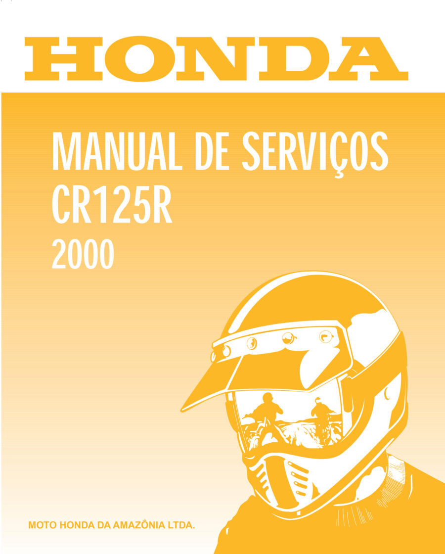 Manual De Serviços - Honda - CR 125 R - 2000