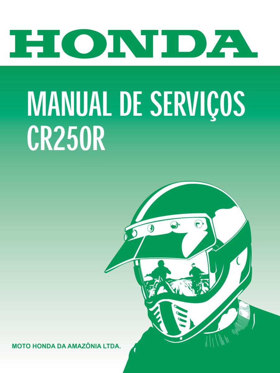 Manual De Serviços - Honda - CR 250 R - 1999