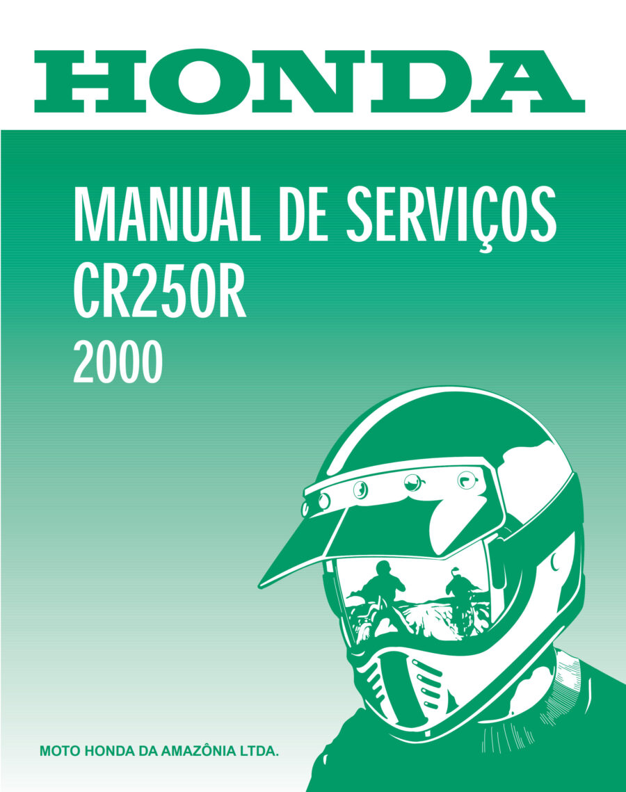 Manual De Serviços - Honda - CR 250 R - 2000