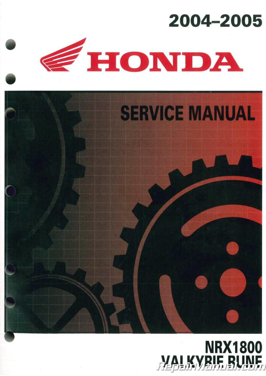 Manual De Serviços - Honda - NRX 1800 Valkyrie Rune - 2004 - 2005