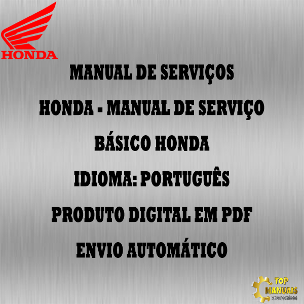 Manual De Serviço Básico Honda