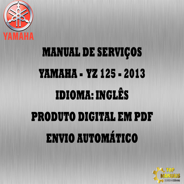 Manual De Serviços - Yamaha - YZ 125 - 2013