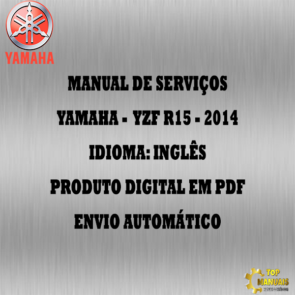 Manual De Serviços - Yamaha - YZF R15 - 2014