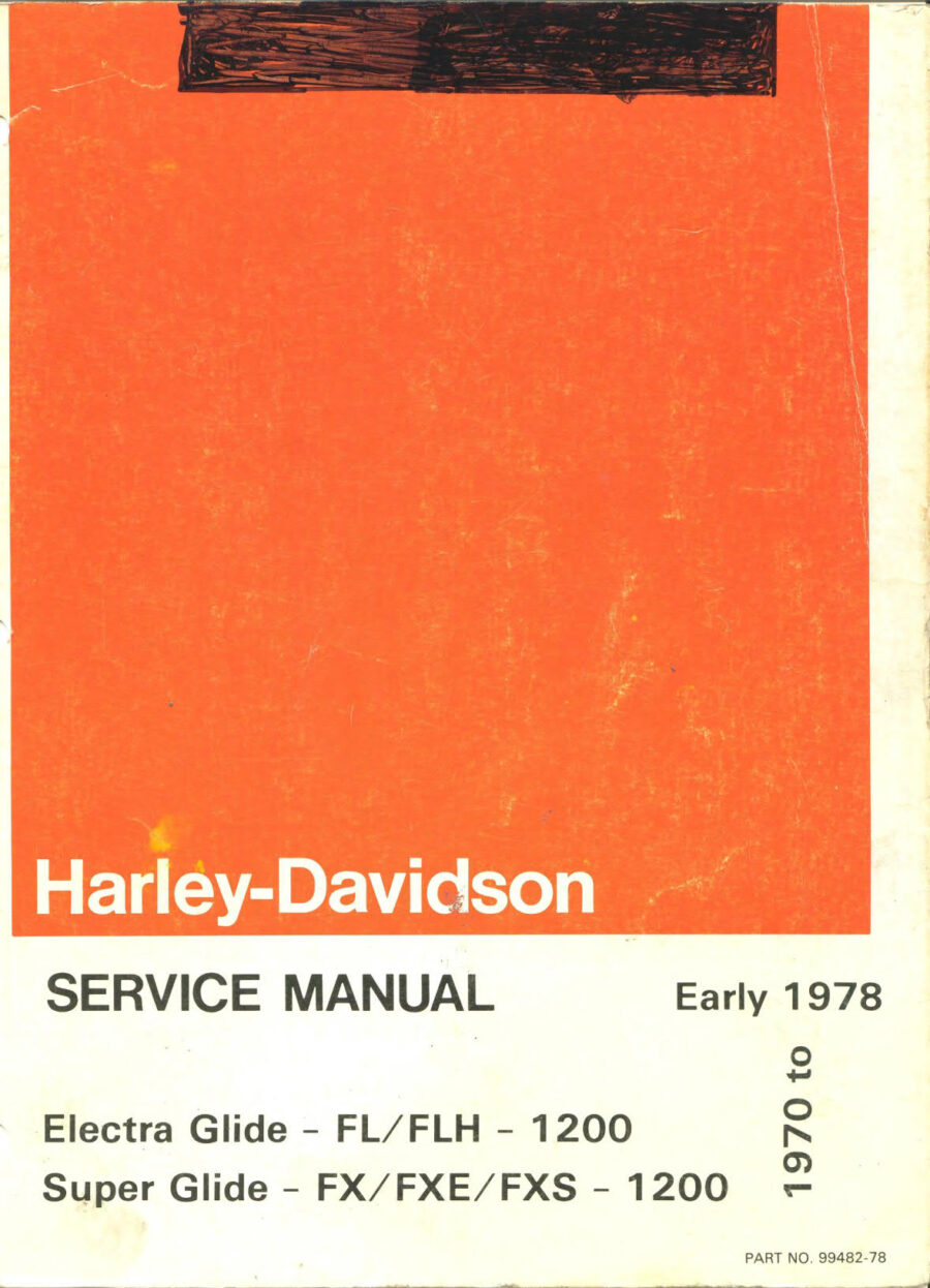Manual De Serviços - Harley Davidson - Electra Glide 1200 - Super