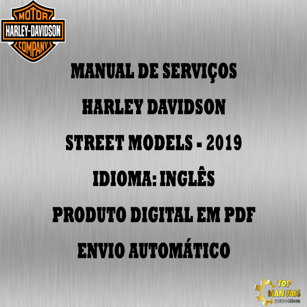 Manual De Serviços - Harley Davidson - Street Models - 2019